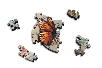 Jan Van Kessel Butterflies Wooden Jigsaw Puzzle