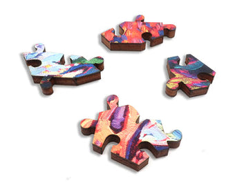 Erin Hanson Hues Of Zion Wooden Jigsaw Puzzle