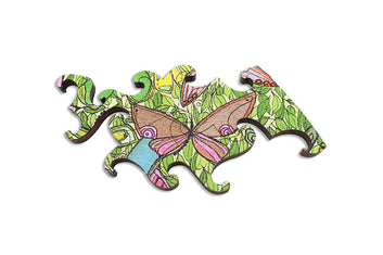 Ecru Puzzles - Eimear Brennan Freedom Within Wooden Jigsaw Puzzle