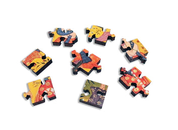 Ragamala Mughal Miniature Wooden Jigsaw Puzzle