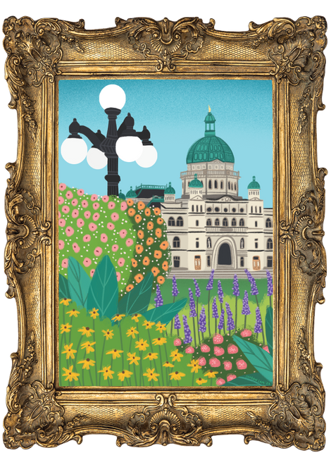 Garden City Wood Jigsaw Puzzle