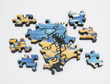 Kate Swanson Sandpipers Holzpuzzle