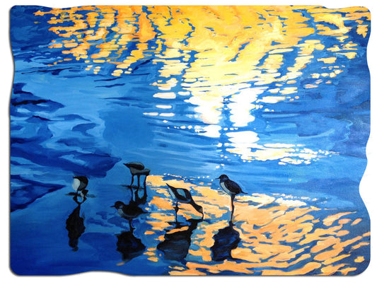 Kate Swanson Sandpipers Holzpuzzle