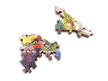 Kathryn Freeman The Sunday Paper Wooden Jigsaw Puzzle