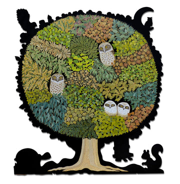 Sandi Rigby Tree of Wisdom Wooden Jigsaw Puzzle