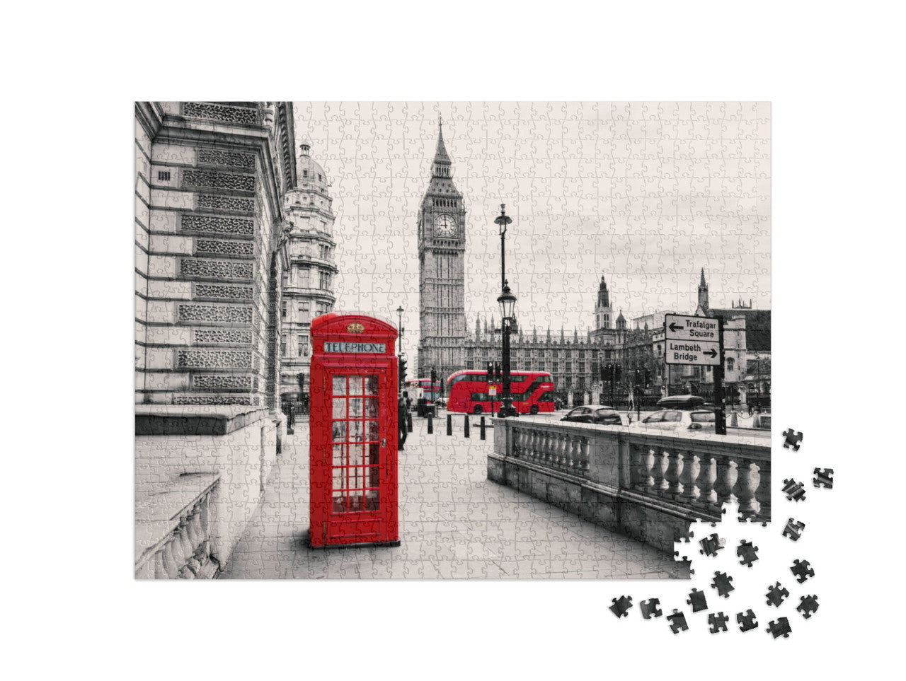 Rote Telefonzelle in London