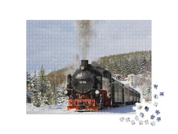 Steam Train, Oberwiesenthal - Cranzhal Fichtelbergbahn