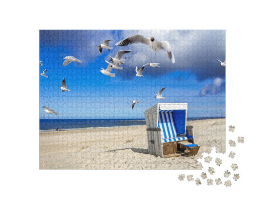 Beach in Westerland, Sylt, Germany