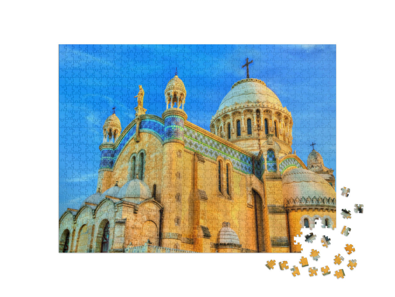 The Our Lady of Africa Basilica in Algiers, Algeria