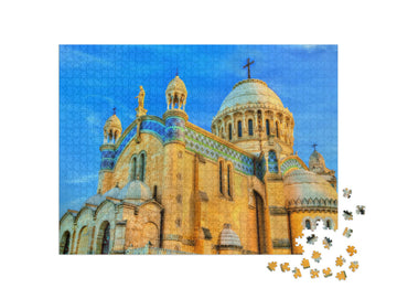 The Our Lady of Africa Basilica in Algiers, Algeria