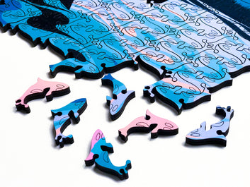 Rise Wood Jigsaw Puzzle